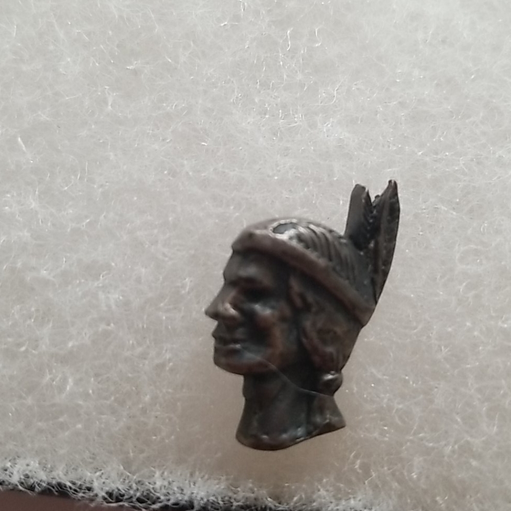 Indian feathered pin